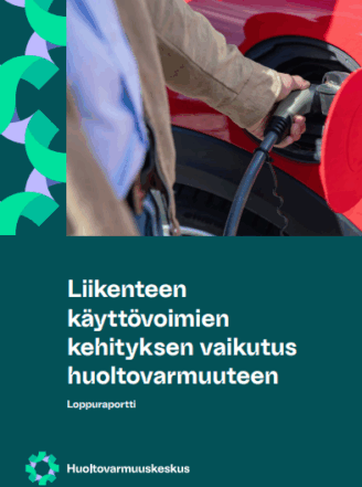 PDF:n kansikuva Liikenteen käyttövoimien kehityksen vaikutus huoltovarmuuteen