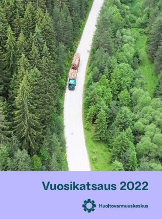 PDF:n kansikuva Huoltovarmuuskeskuksen vuosikatsaus 2022