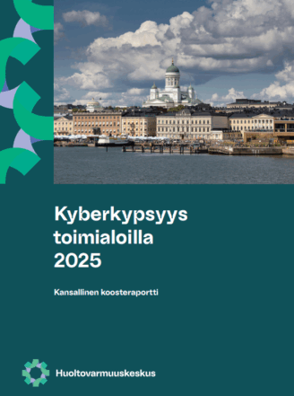 PDF:n kansikuva Kyberkypsyys toimialoilla 2025 – Kansallinen koosteraportti